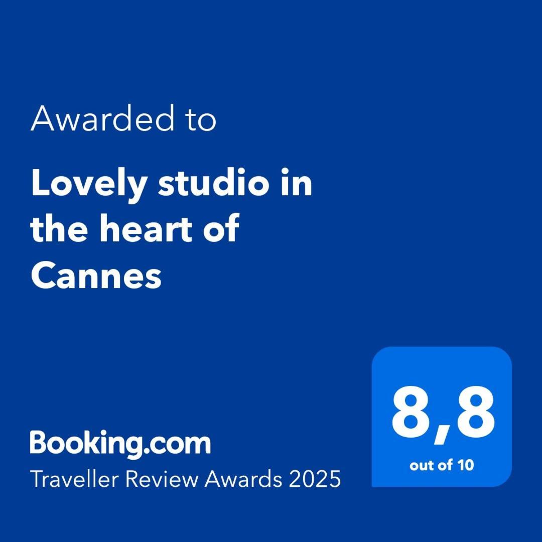 Lovely Studio In The Heart Of Cannes Exterior foto